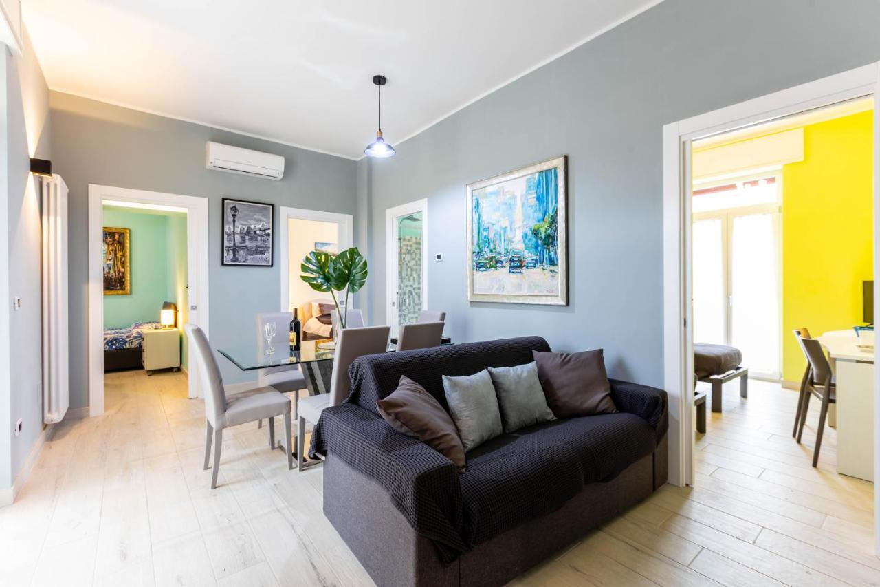 Hostly - Art & Color Rome Midtown - 3Br 2Ba Appartement Buitenkant foto